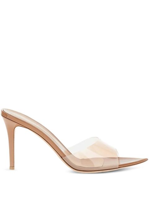 Gianvito Rossi 85mm Elle 85 pointed-toe pumps - Brown - zdjęcie produktu nr 1