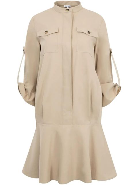 LOEWE shirt dress - Neutrals - zdjęcie produktu nr 1
