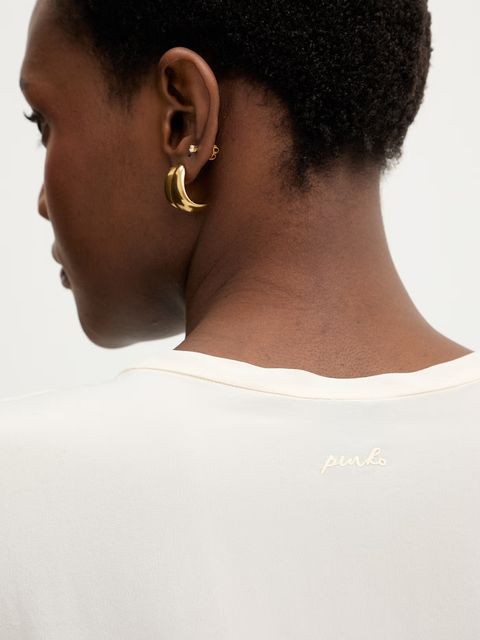 Pinko bluzka jedwabna