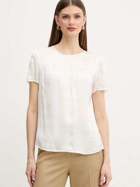 Fracomina bluzka z domieszką jedwabiu - zdjęcie produktu nr 1