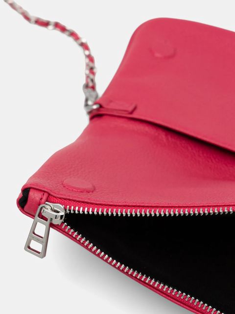 ZADIG&VOLTAIRE torebka skórzana kolor różowy LWBA00001