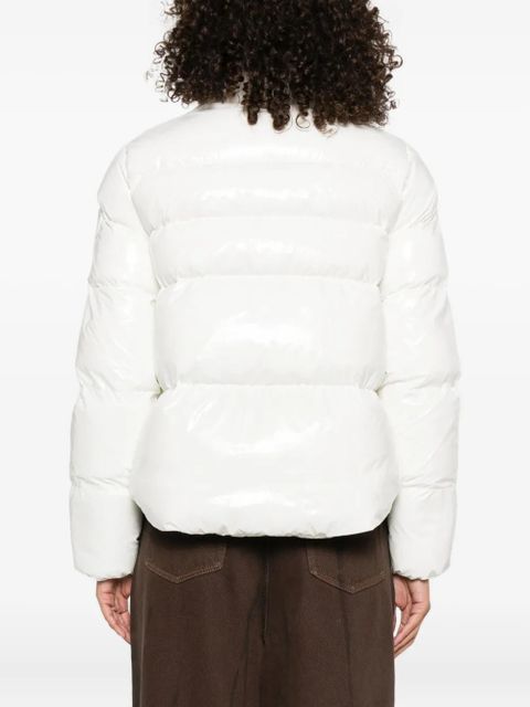 PINKO quilted padded jacket - White