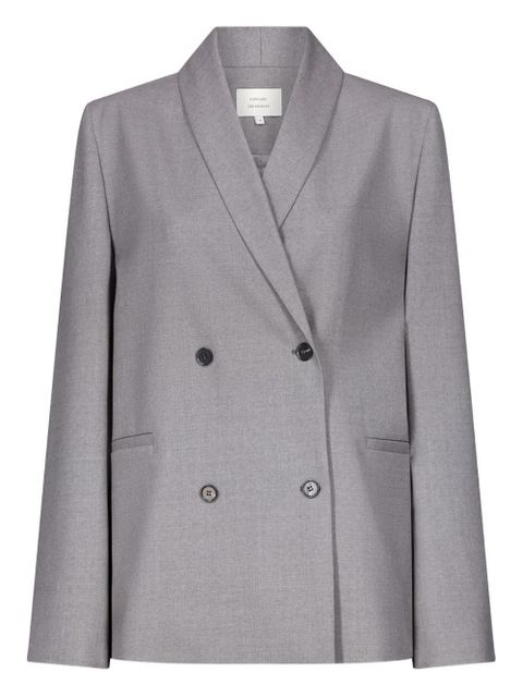 LouLou de Saison Sancia Lds double-breasted blazer - Grey - zdjęcie produktu nr 1