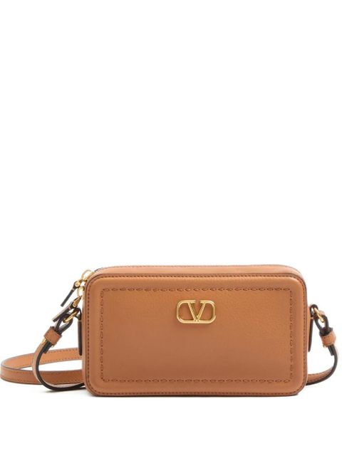 Valentino Garavani mini Alltime shoulder bag - Brown - zdjęcie produktu nr 1