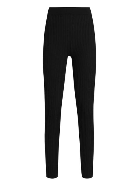 Dolce & Gabbana DNA ribbed-knit leggings - Black - zdjęcie produktu nr 2