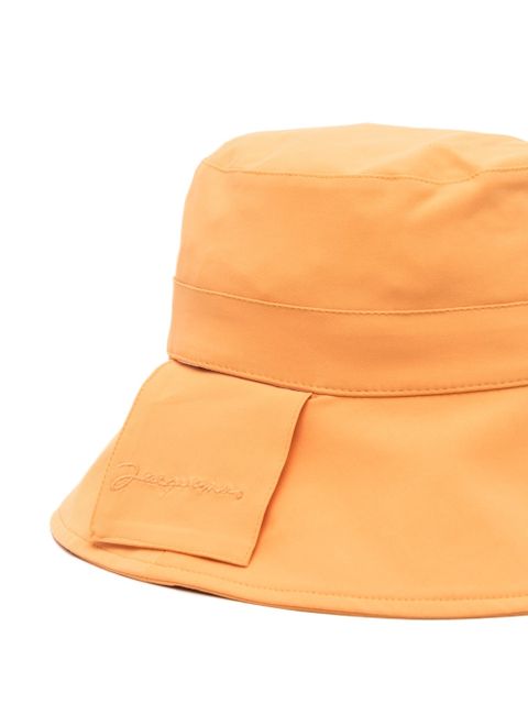 Jacquemus Le bob Bando bucket hat - Orange - zdjęcie produktu nr 2