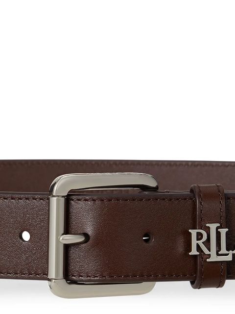 Lauren Ralph Lauren pasek skórzany damskie kolor brązowy 412968765 - zdjęcie produktu nr 2