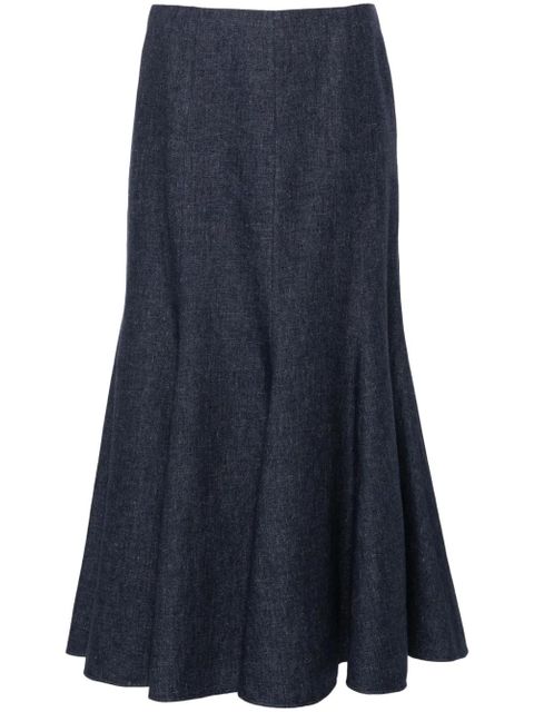 Gabriela Hearst Amy midi skirt - Blue - zdjęcie produktu nr 1