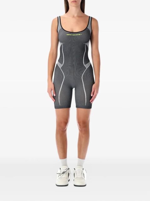 Off-White Race Logo Arrow Seamless playsuit - Grey - zdjęcie produktu nr 1