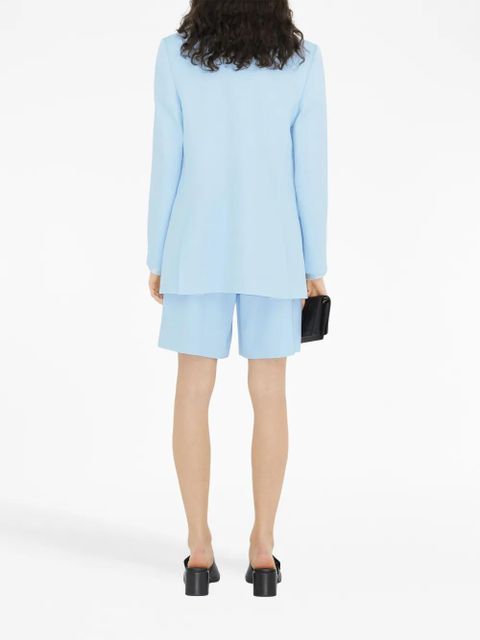Burberry high-waisted tailored shorts - Blue