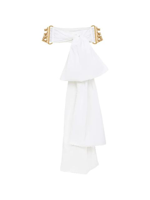 Chloé bow-detail belt - White - zdjęcie produktu nr 1
