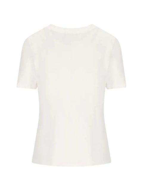 Chloé passion-fruit print cotton T-shirt - White - zdjęcie produktu nr 2