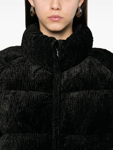 Cult Gaia Bombon puffer jacket - Black