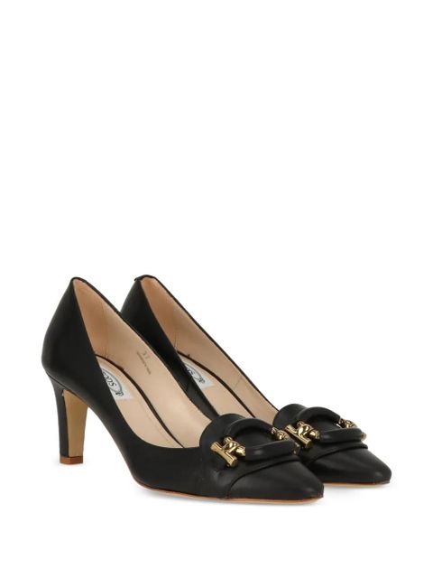 Tod's buckle leather pumps - Black - zdjęcie produktu nr 2