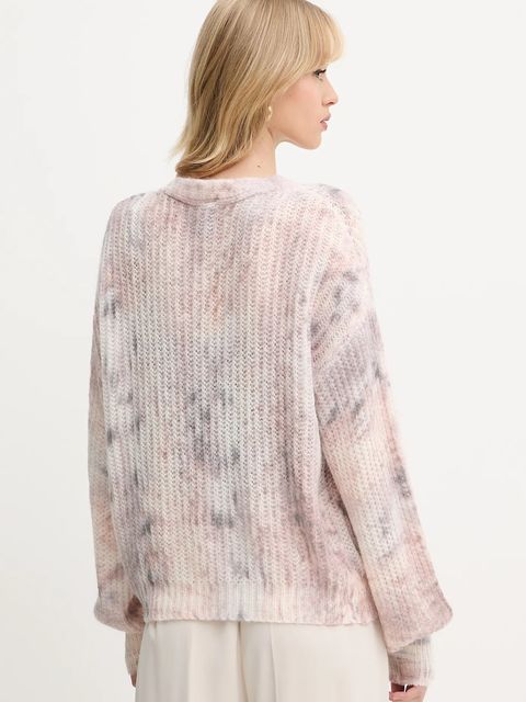 Marciano by Guess kardigan z wełną ABIR damski kolor różowy lekki 5BGR32 5743Z