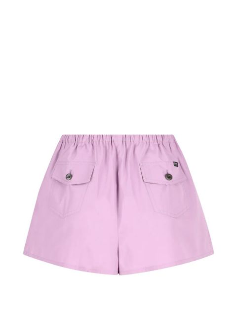 Prada elastic-waist shorts - Purple - zdjęcie produktu nr 2