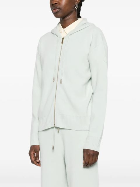 Moncler zip-up hoodie - Green