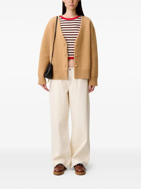 Claudie Pierlot straight-leg trousers - Neutrals - zdjęcie produktu nr 2