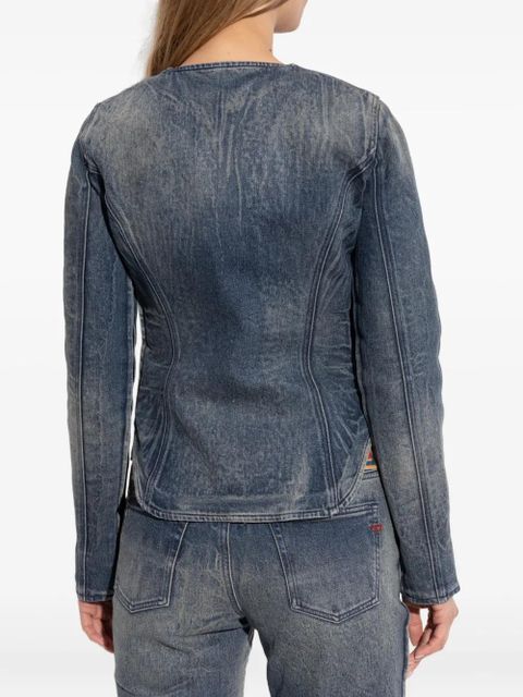 Diesel zip-up denim jacket - Blue