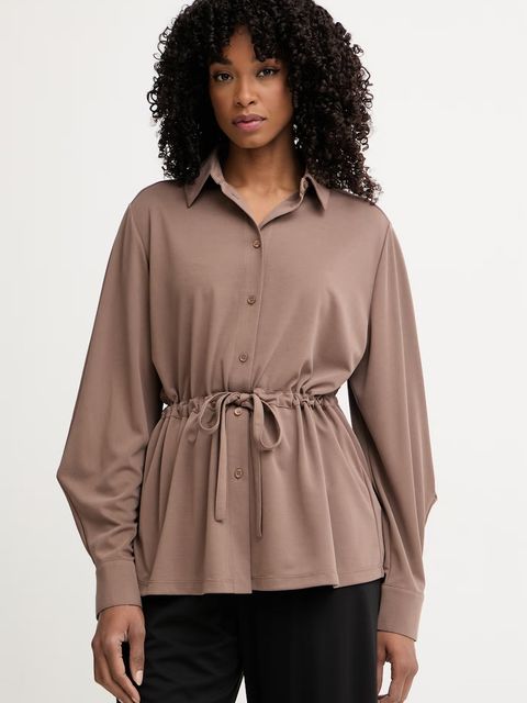 MM by Max Mara koszula damska z modalem PASSO - zdjęcie produktu nr 1