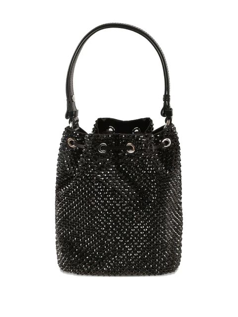 Prada embellished bucket bag - Black