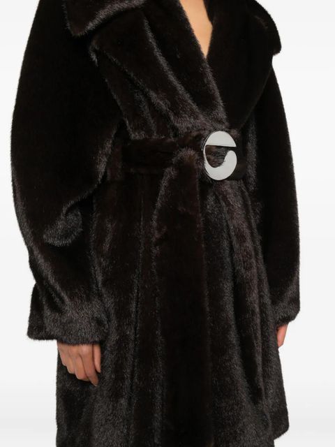 Coperni belted coat - Brown