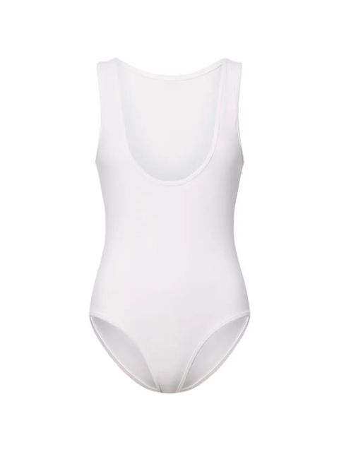 LouLou de Saison scoop-neck swimsuit - White - zdjęcie produktu nr 1