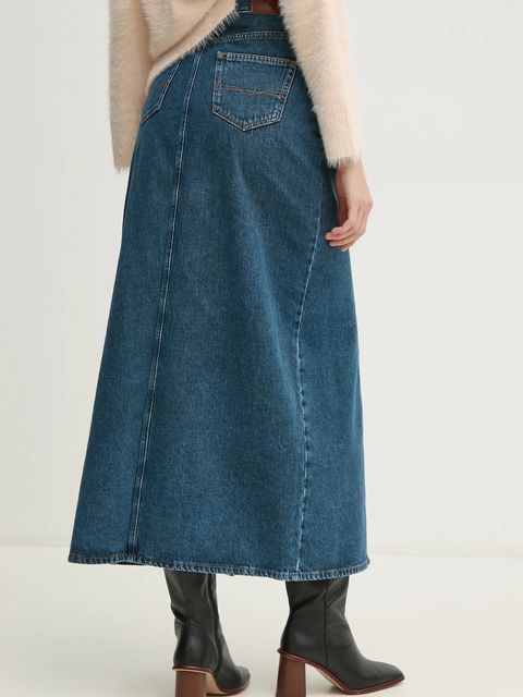 Pepe Jeans spódnica jeansowa MAXI SKIRT HW