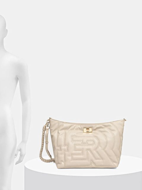 ERMANNO Firenze torebka kolor beżowy 12401969