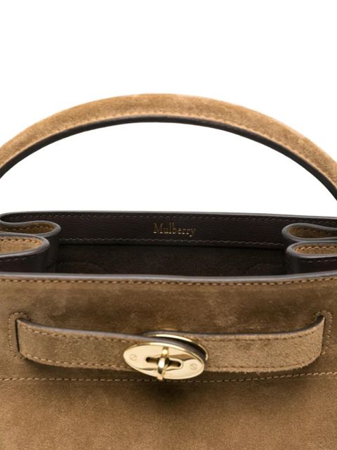 Mulberry Islington suede bucket bag - Brown