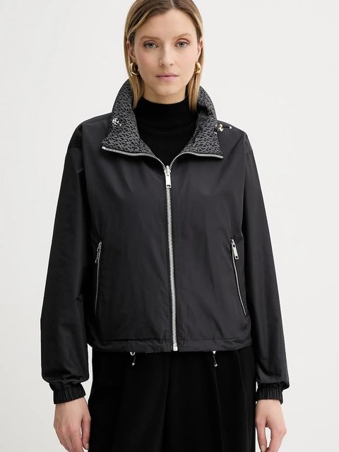 MICHAEL Michael Kors kurtka dwustronna kolor szary przejściowa MT520IMJN3