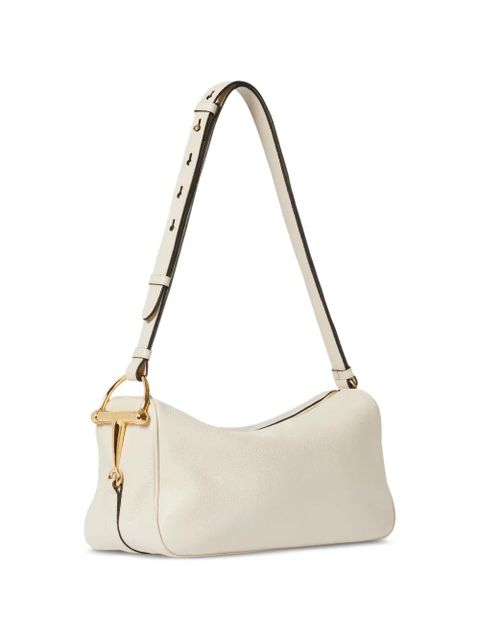 Gucci medium Half Horsebit shoulder bag - White