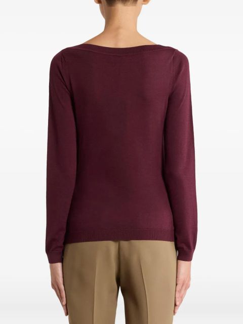 ETRO jacquard floral-embroidered sweater - zdjęcie produktu nr 2