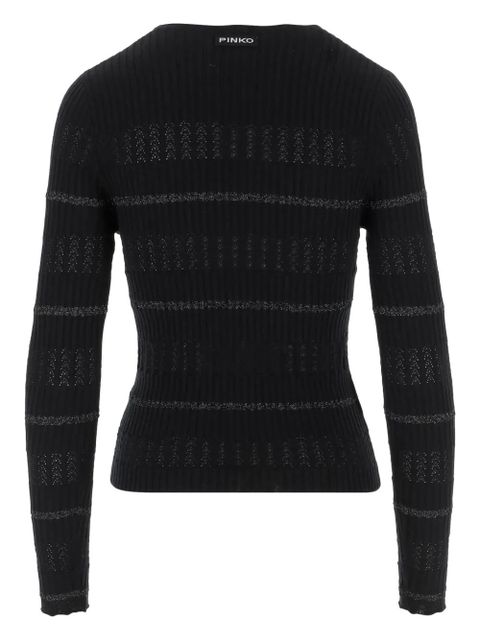PINKO striped jumper - Black - zdjęcie produktu nr 2