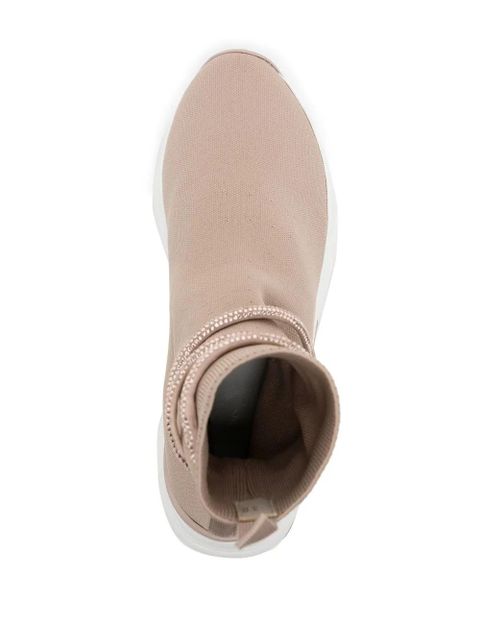René Caovilla strap-detail slip-on sneakers - Brown