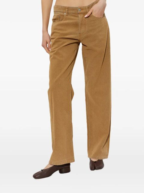 MM6 Maison Margiela straight cotton jeans - Neutrals