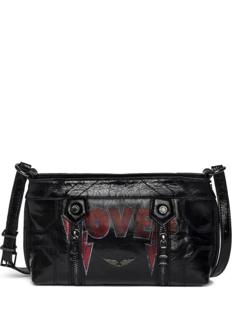 Zadig&Voltaire Sunny Mood Punk embellished leather shoulder bag - Black - zdjęcie produktu nr 1