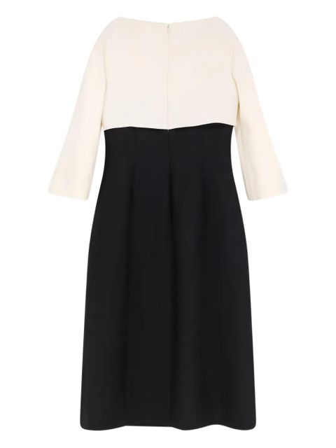 Valentino Garavani knot contrast midi dress - Black - zdjęcie produktu nr 2
