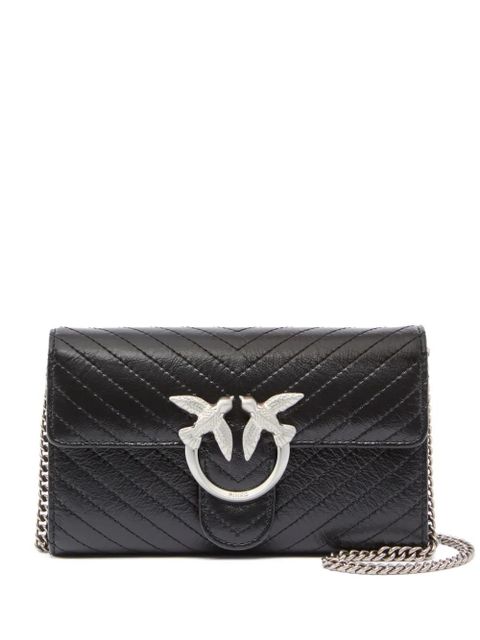 PINKO quilted chevron cross body bag - Black - zdjęcie produktu nr 1