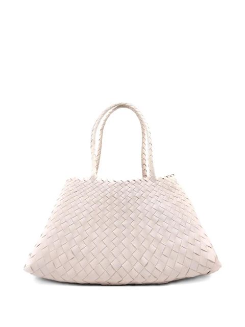 DRAGON DIFFUSION big Santa Croce woven tote bag - Neutrals - zdjęcie produktu nr 1
