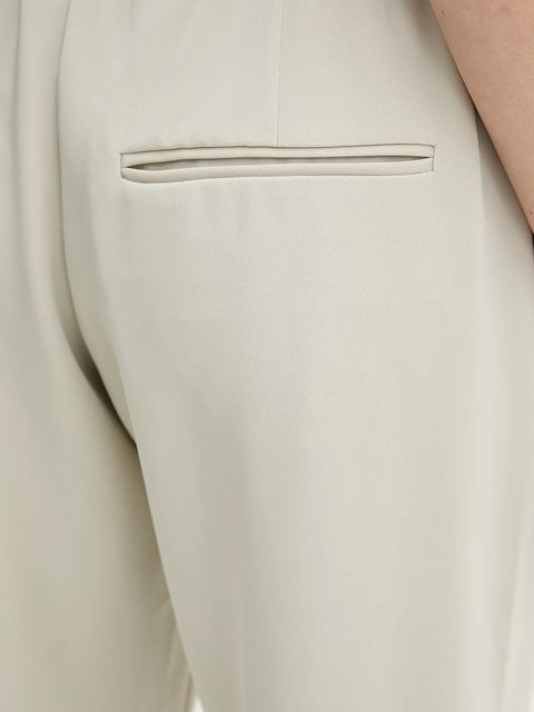 Samsoe Samsoe spodnie Hoys damskie kolor szary proste high waist F16304674 - zdjęcie produktu nr 2