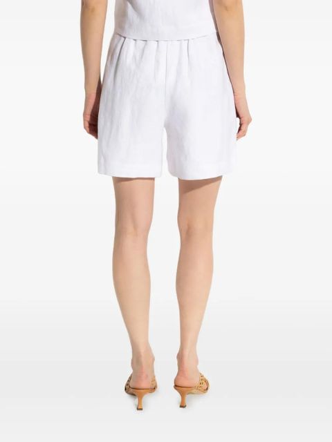 Posse pleated shorts - White