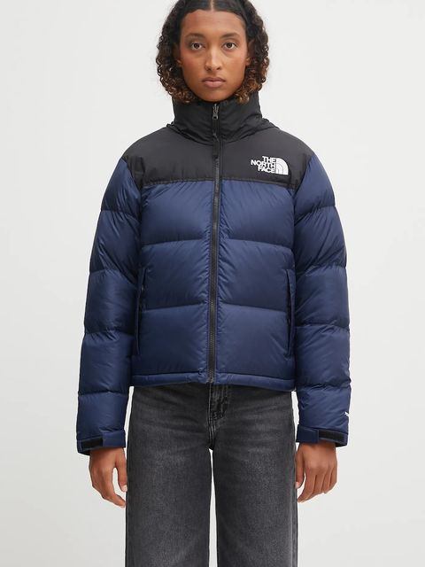 The North Face kurtka puchowa 1996 Retro Nuptse kolor granatowy zimowa NF0A3XEOGOB1 - zdjęcie produktu nr 1