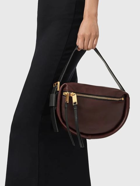 AllSaints torebka skórzana