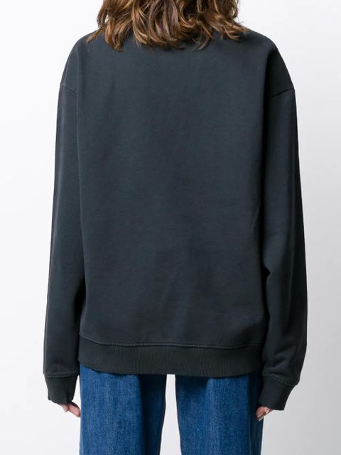 Acne Studios logo-print sweatshirt - Black