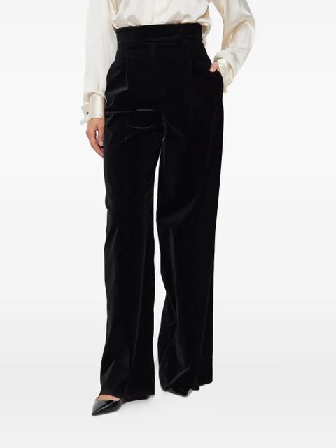 Max Mara pleated velvet trousers - Black - zdjęcie produktu nr 2