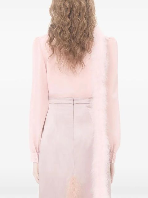 Valentino Garavani buttoned silk shirt - Pink