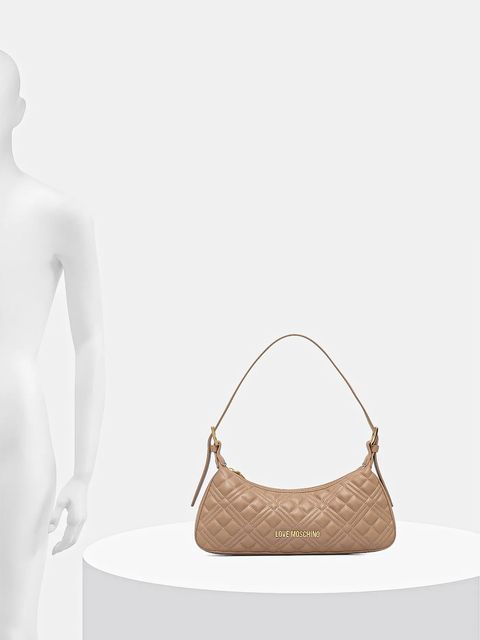 Love Moschino torebka kolor beżowy JC4142PP0NLA0104