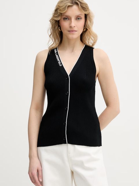 Karl Lagerfeld kamizelka damska - zdjęcie produktu nr 2