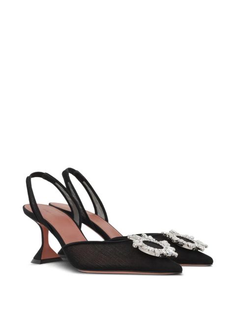 Amina Muaddi 70mm Begum pumps - Black